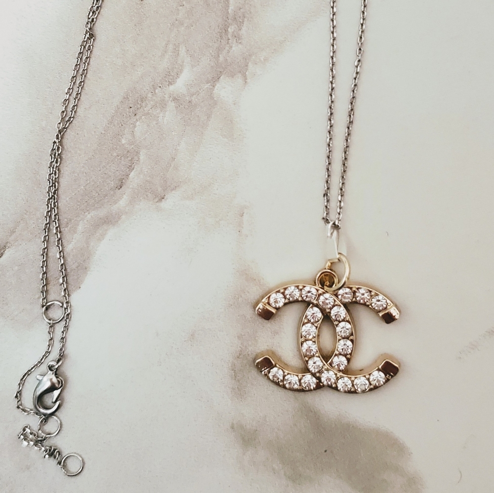 ❌SOLD❌ Chanel necklace Authentic Upcycled